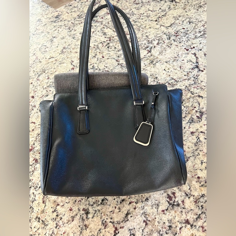 Tumi Leather Travel Bag